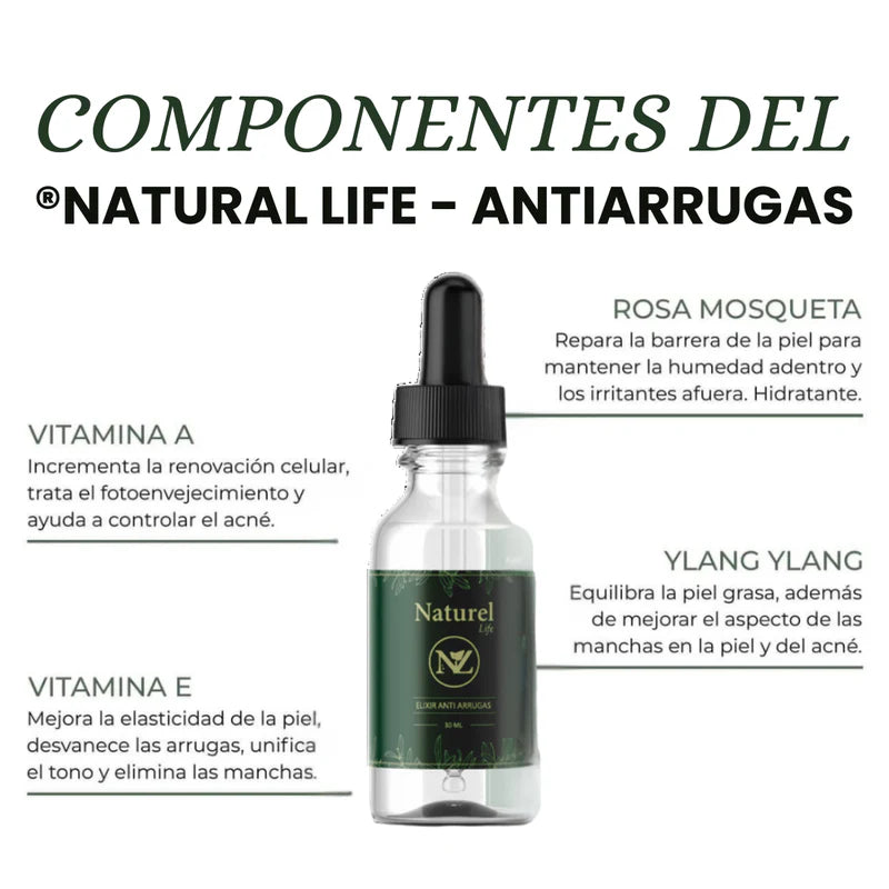 Naturel Life -Serum Facial Antiarrugas