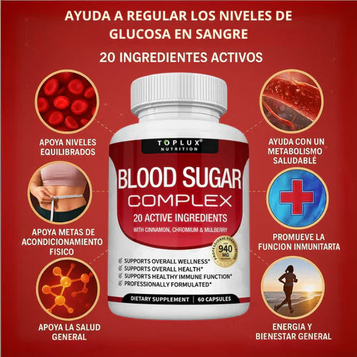 Blood Sugar Niveles Saludables 60 Cap