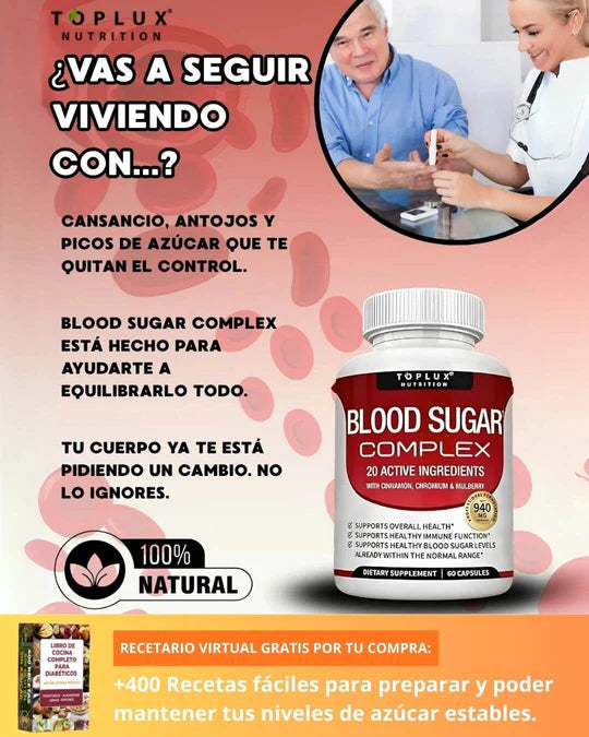 Blood Sugar Niveles Saludables 60 Cap