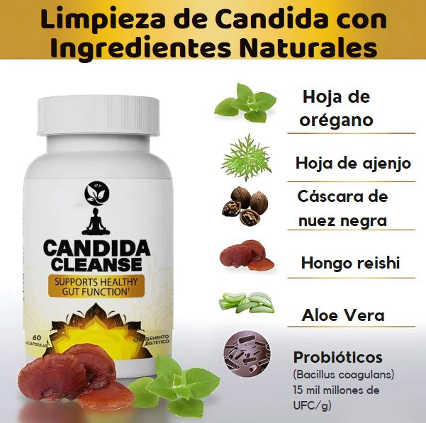 Candida Cleanse (60 cápsulas)